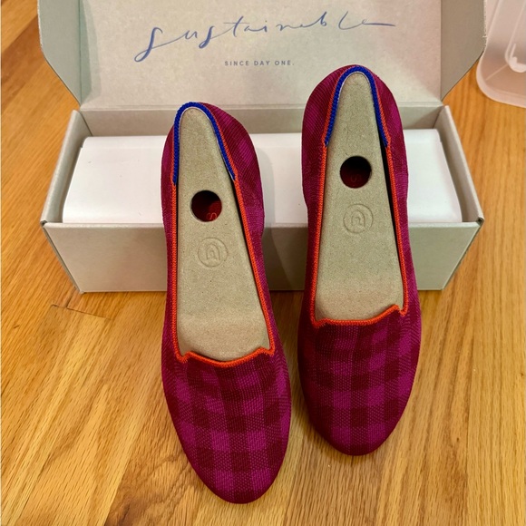 Rothy's Shoes - Rothy’s Cherry Gingham Loafer